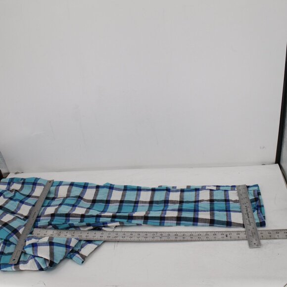 Loudmouth Pants Mens 40 L32 Bad Golf Cotton Flat Front Chino Retro Plaid Pockets - Picture 9 of 14